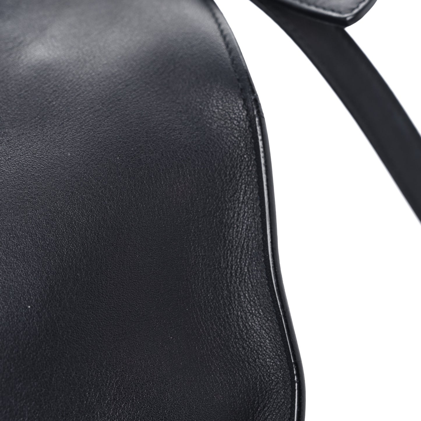 Calfskin Small Classic Y Cabas Navy Blue