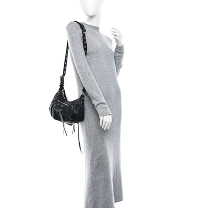 Balenciaga Agneau Arena Small Le Cagole Shoulder Bag Black 2 of 13