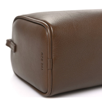 The Row Grained Calfskin 90's Bag Tawny Brown 8 of 9
