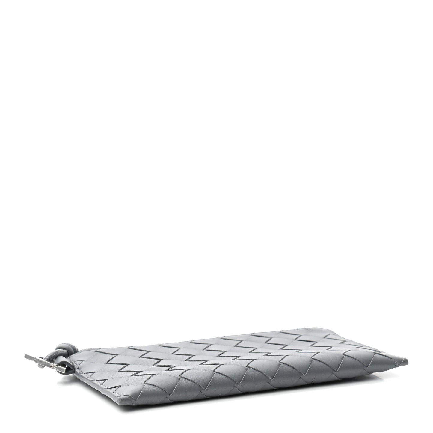 Nappa Intrecciato Mens Bill Pouch Thunder