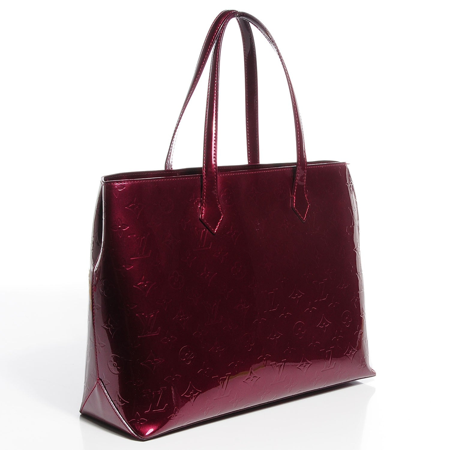 Louis Vuitton Vernis Wilshire MM Rouge Fauviste 3 of 7