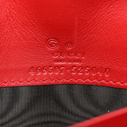 Gucci Microguccissima Crossbody Wallet Red 7 of 10