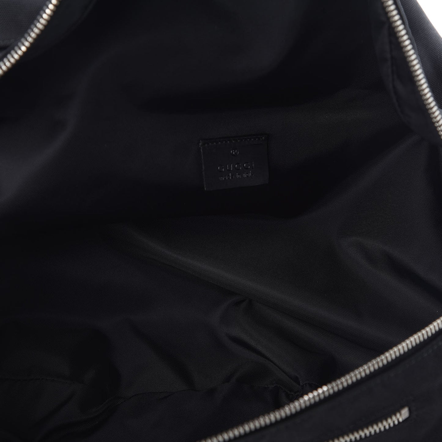 Nylon Web Belt Bag Black
