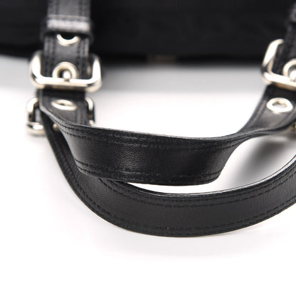 Prada Tessuto Nylon Tape Shoulder Bag Black 10 of 10