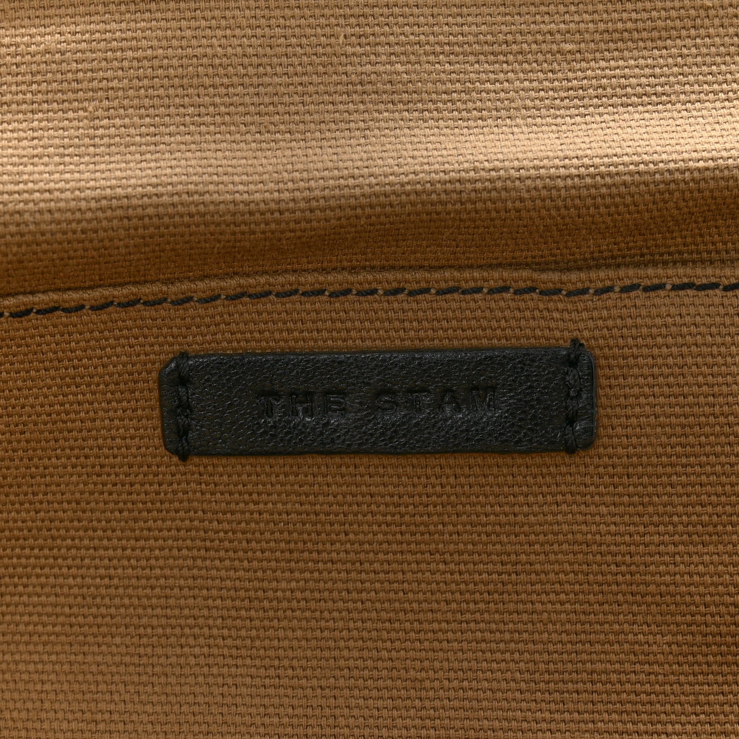 Calfskin Quilted Stam Black
