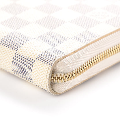 Louis Vuitton Damier Azur Zippy Organizer Wallet 6 of 9