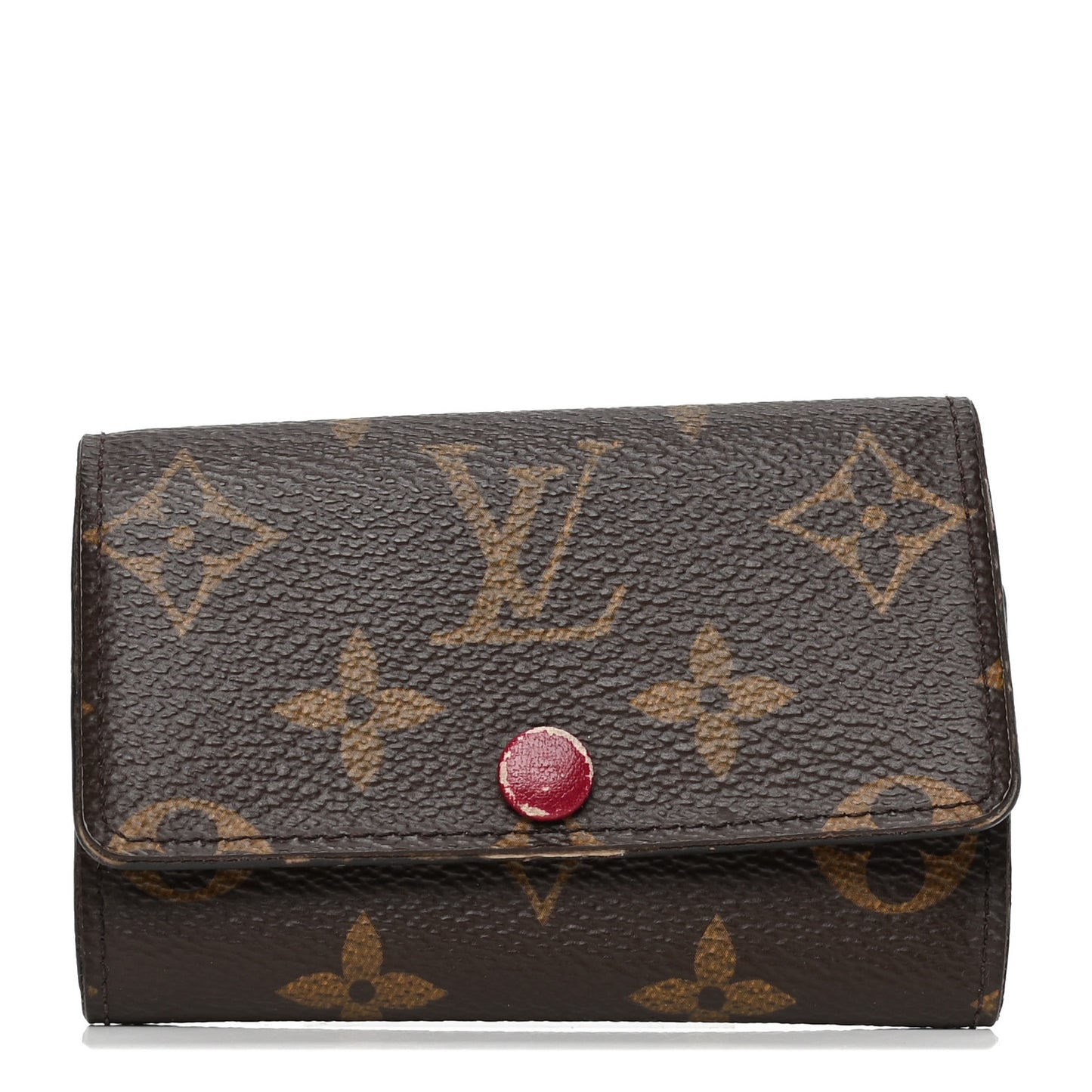 Monogram 6 Key Multicles Holder Fuchsia