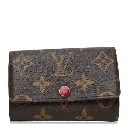 Louis Vuitton Monogram 6 Key Multicles Holder Fuchsia 1 of 5