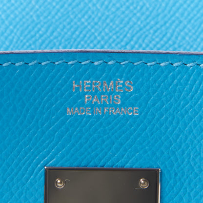 Hermes Epsom Birkin 30 Bleu Du Nord 22 of 31