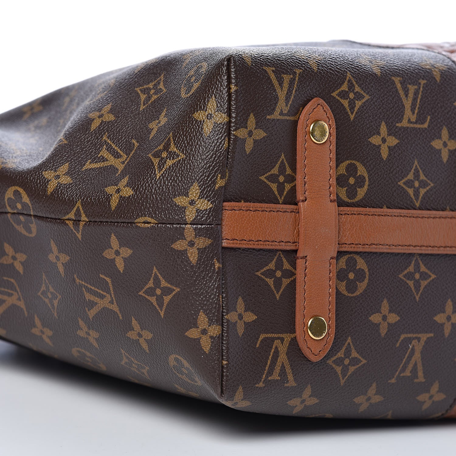 Louis Vuitton Monogram Stripes Medium Bag Bordeaux 8 of 12