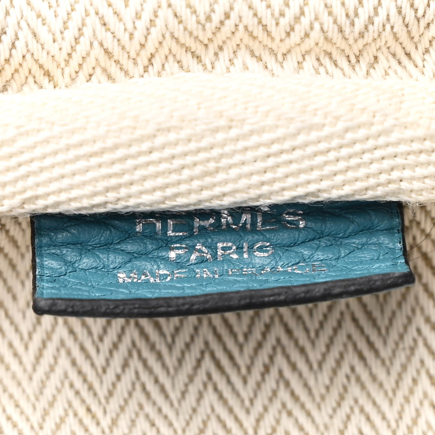 Hermes Taurillon Clemence Victoria II 35 Blue Jean 6 of 14