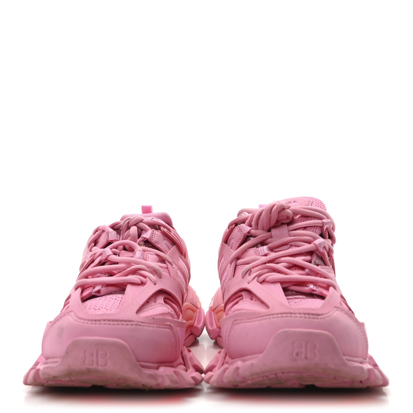 Mesh Nubuck Effect Fabric LED Womens Track Sneakers 39 Pink