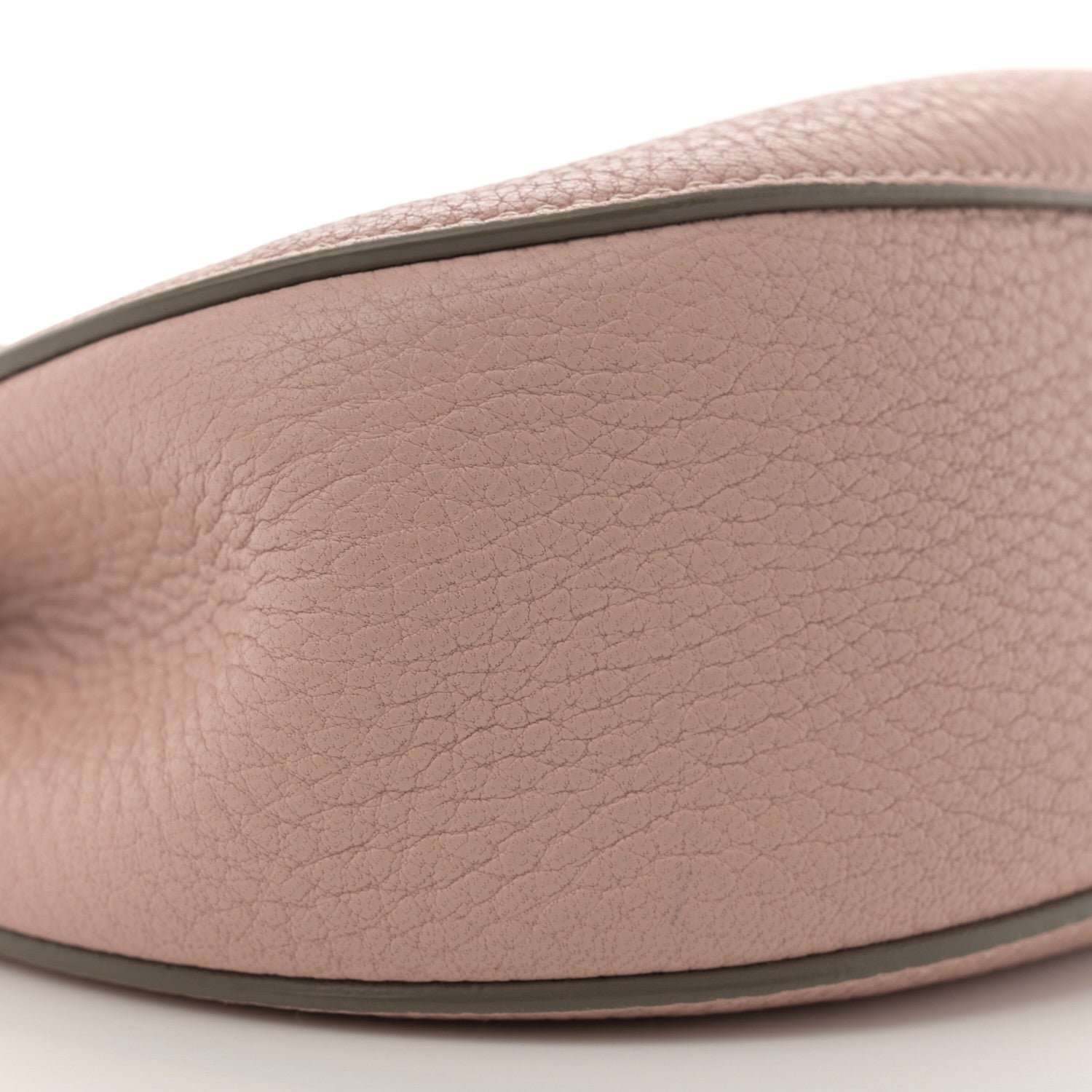 Chloe Grained Lambskin Mini Drew Shoulder Bag Cement Pink 9 of 10