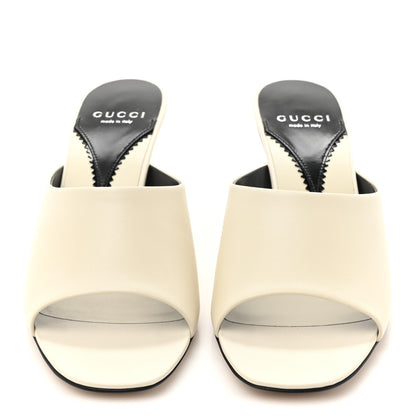 Gucci Malaga Kid Interlocking G Sandals 38.5 Mystic White 3 of 10