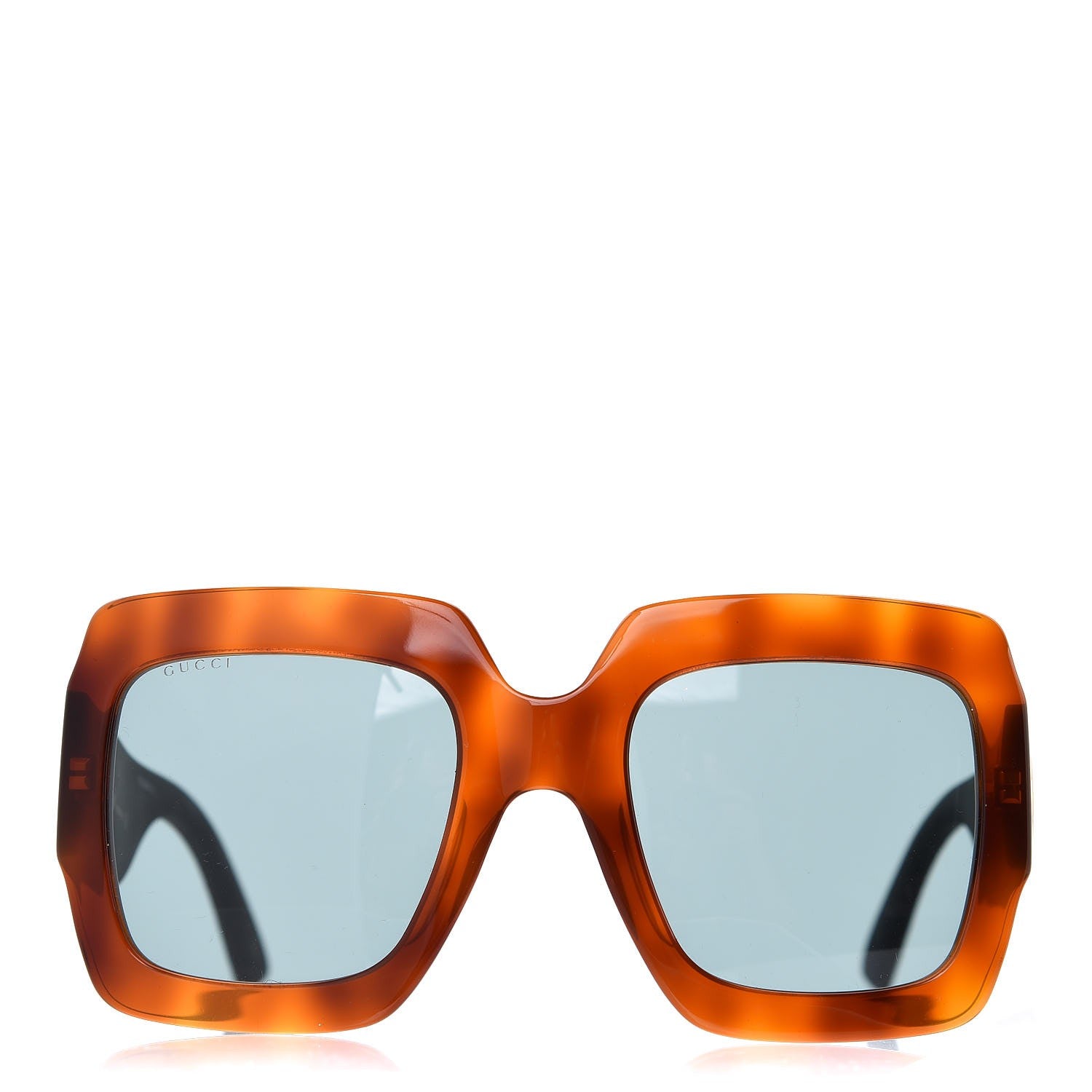 Gucci Square Frame GG0102S Sunglasses Glitter Silver Multi 3 of 8