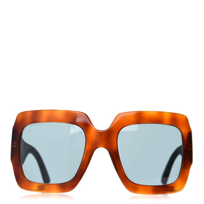 Gucci Square Frame GG0102S Sunglasses Glitter Silver Multi 3 of 8