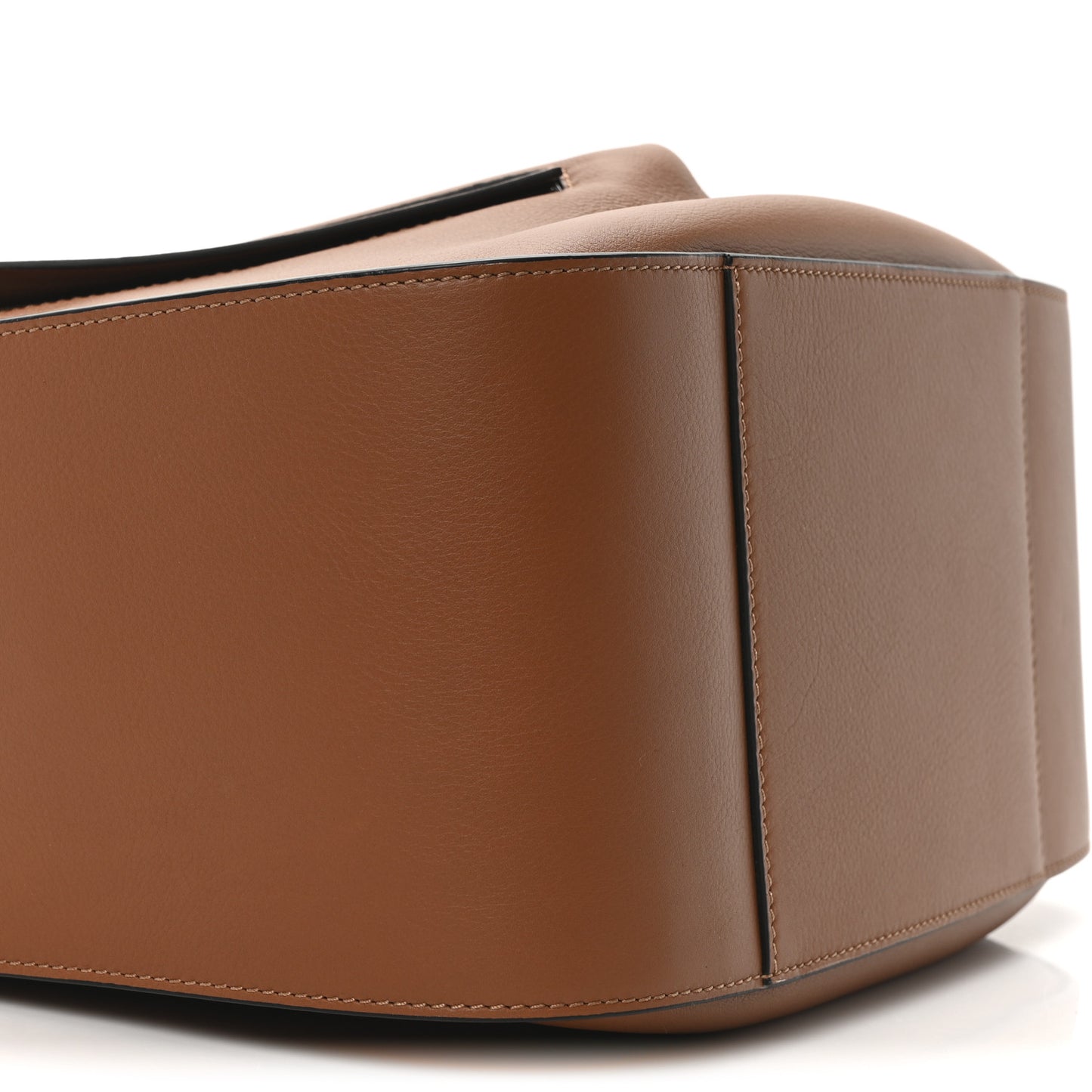 Calfskin Small Hammock Shoulder Bag Tan