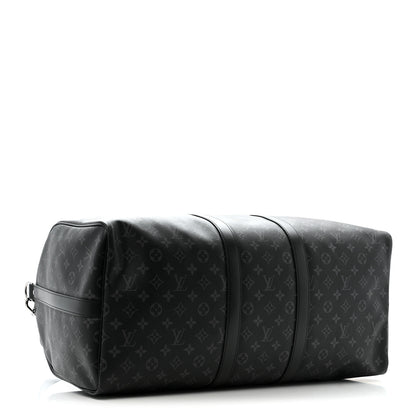Louis Vuitton Monogram Eclipse Keepall Bandouliere 55 3 of 13