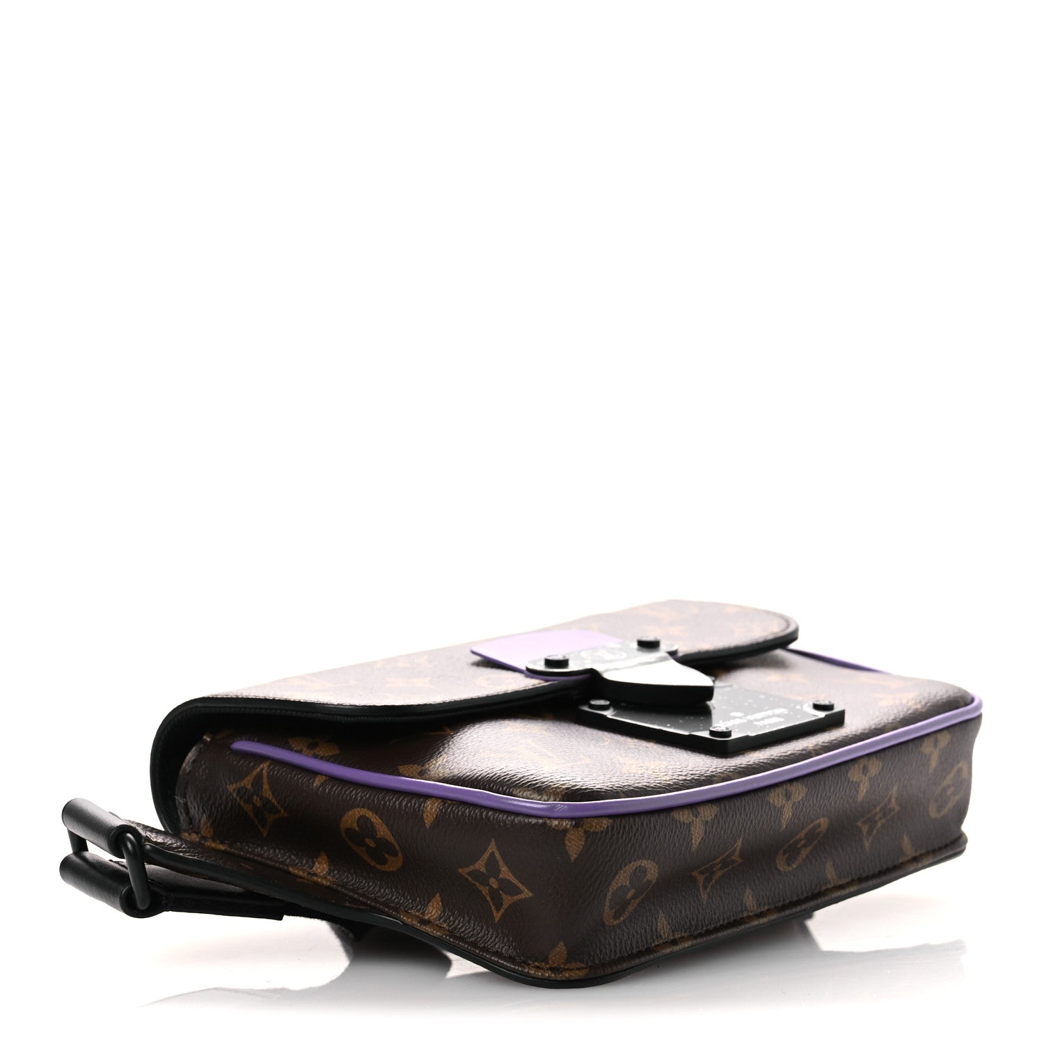 Louis Vuitton Monogram S Lock Sling Bag Purple 4 of 10