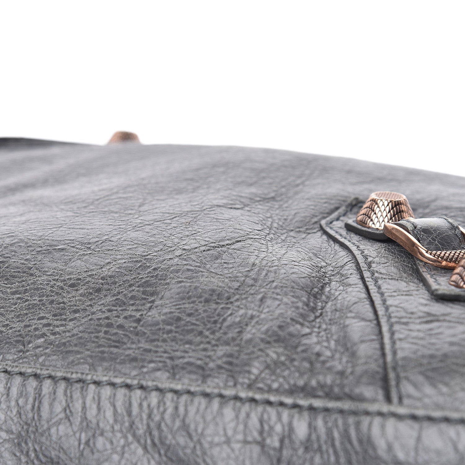 Balenciaga Agneau Giant 12 Rose Gold Hardware Work Gris Tarmac 13 of 18