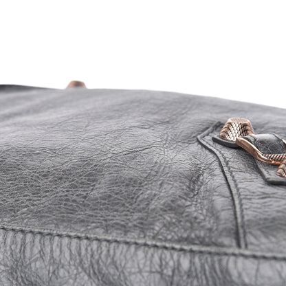 Balenciaga Agneau Giant 12 Rose Gold Hardware Work Gris Tarmac 13 of 18