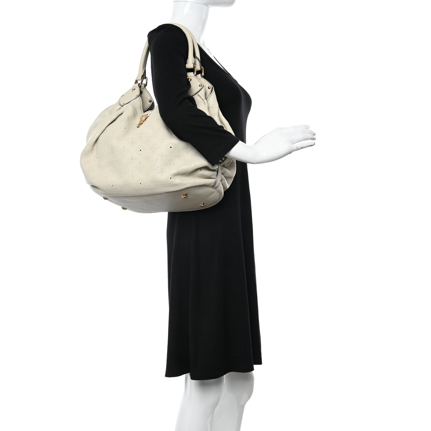 Louis Vuitton Mahina L Gris 2 of 10