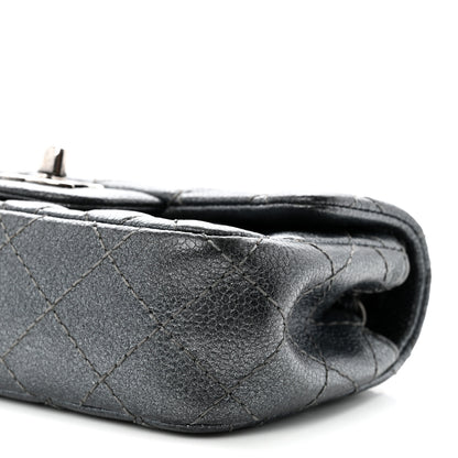Chanel Metallic Caviar Quilted Extra Mini Flap Dark Grey 10 of 10