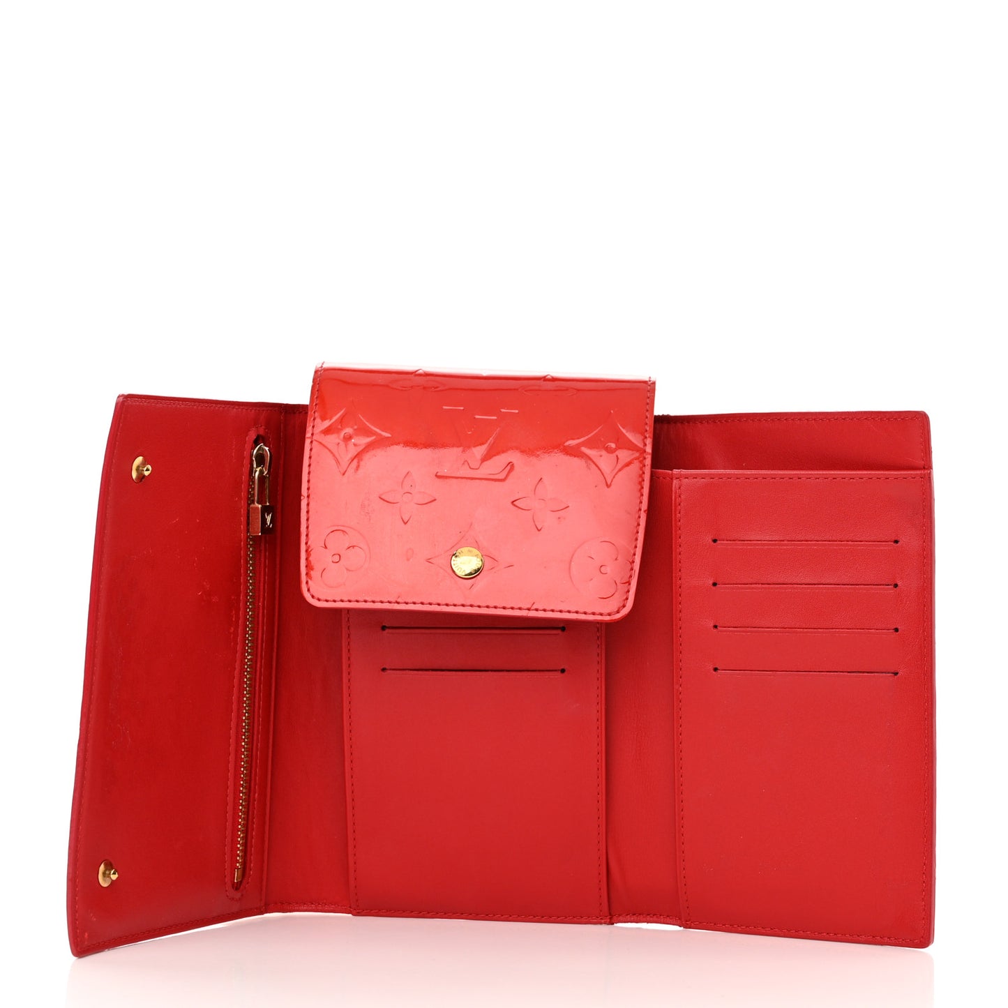 Vernis Walker Wallet Red