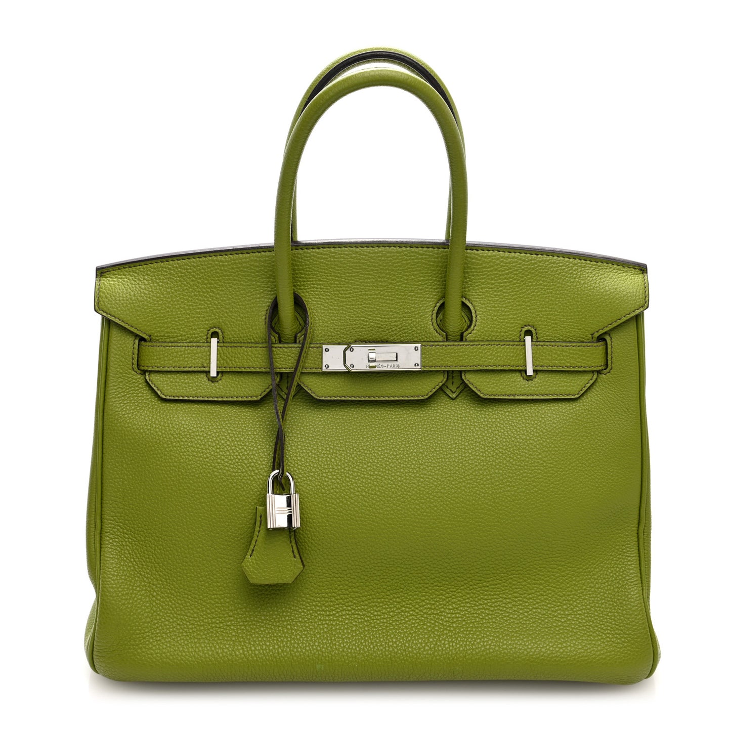 Togo Birkin 35 Vert Anis