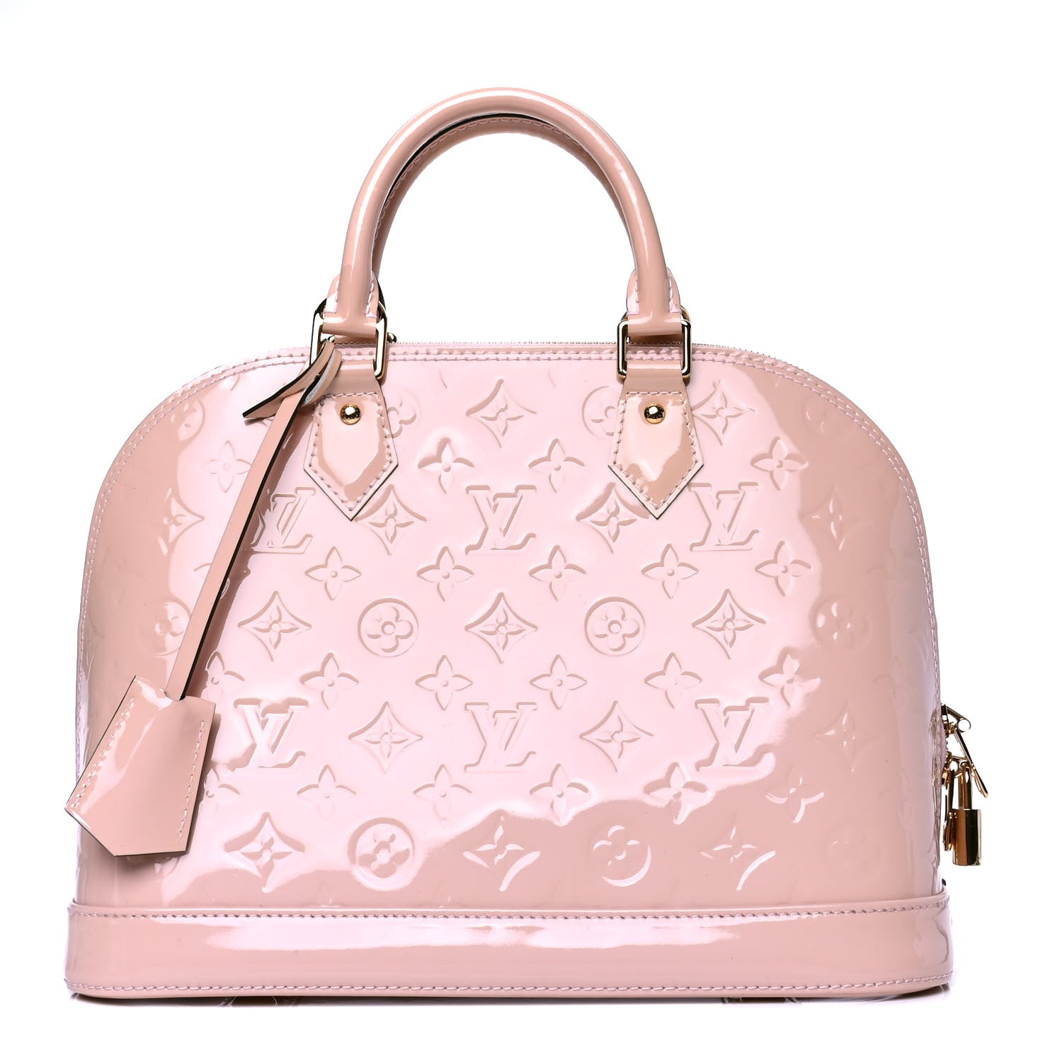 Louis Vuitton Vernis Alma PM Rose Ballerine 1 of 10