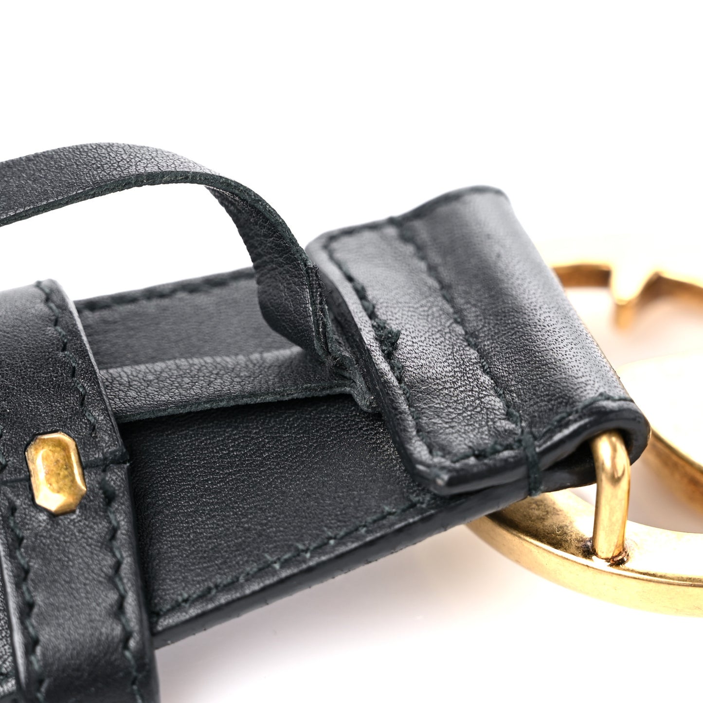 Calfskin Double G 40mm Belt 100 40 Black