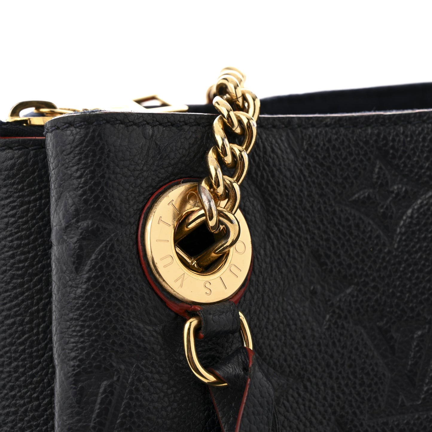 Empreinte Surene MM Marine Rouge