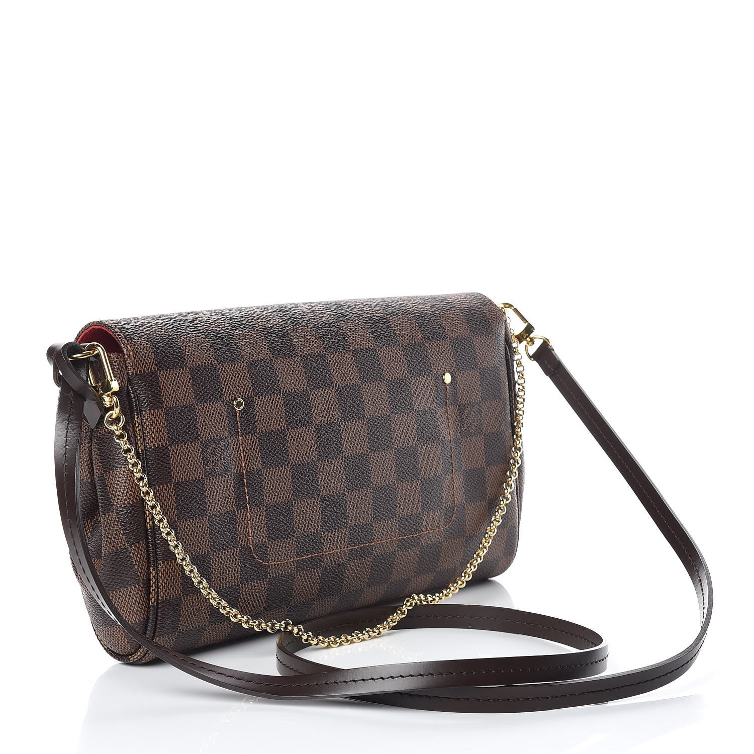 Louis Vuitton Damier Ebene Favorite MM 3 of 9