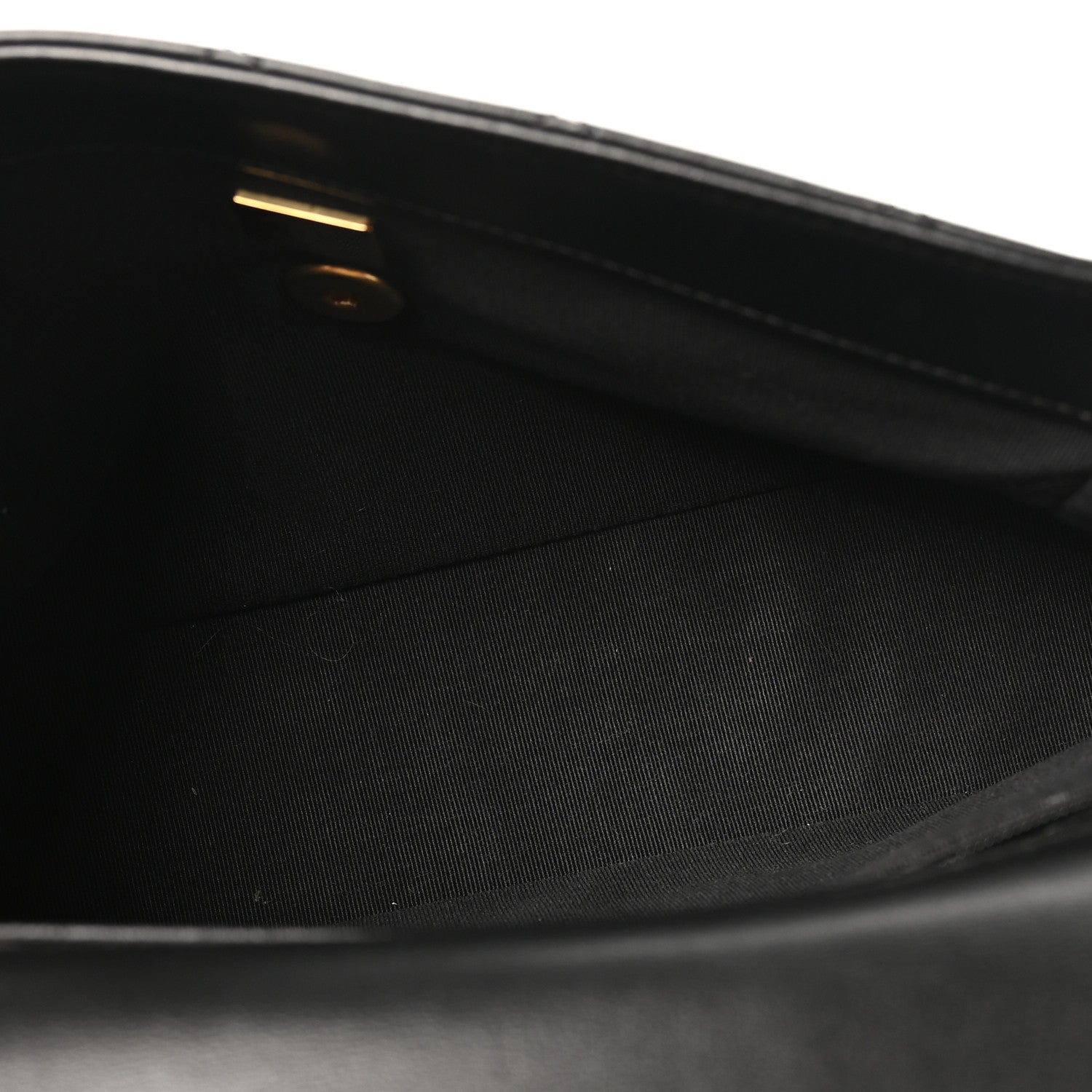 Chanel Calfskin Stitched Chain Flap Black 5 of 10