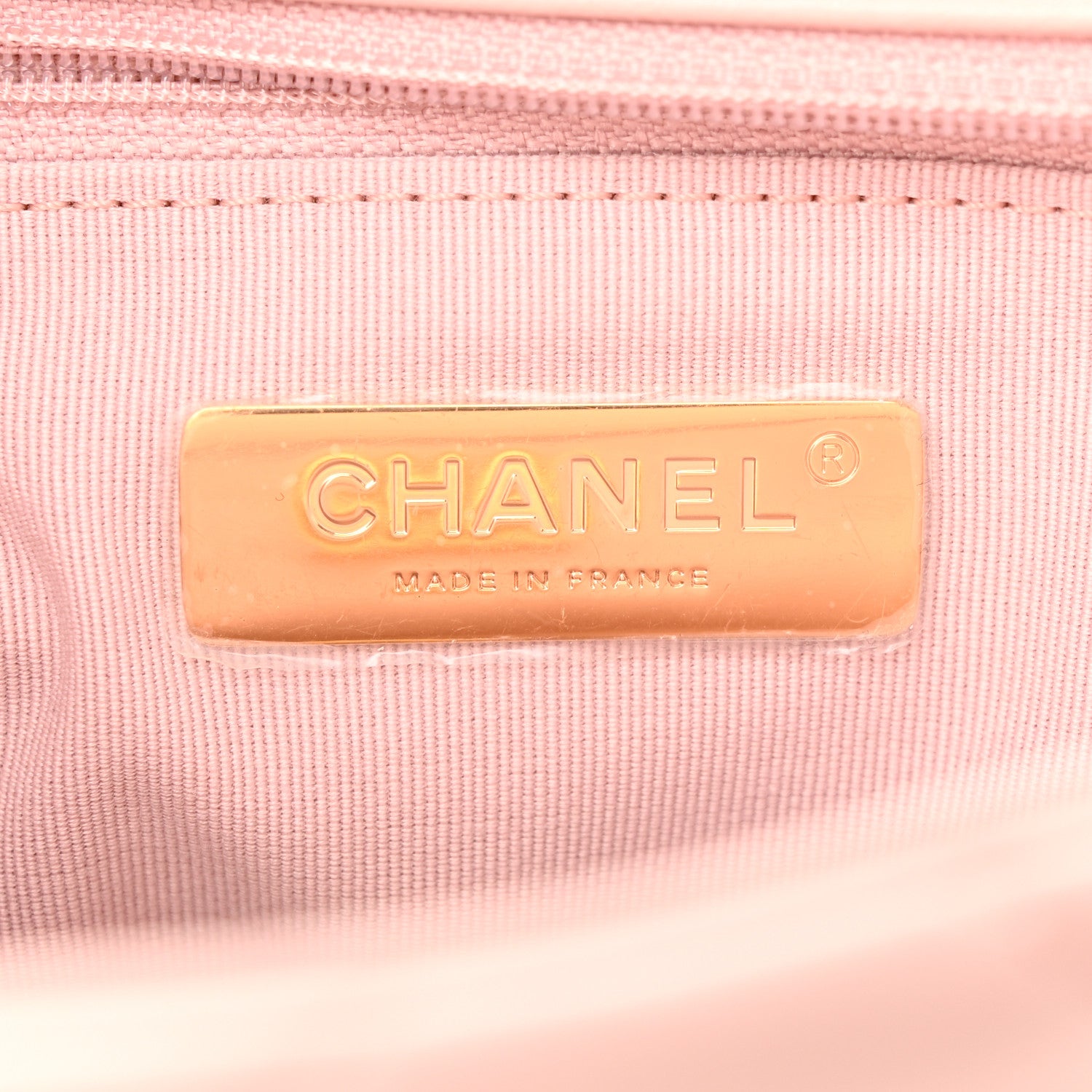 Chanel Lambskin Quilted Medium Chanel 19 Flap Light Pink 6 of 11
