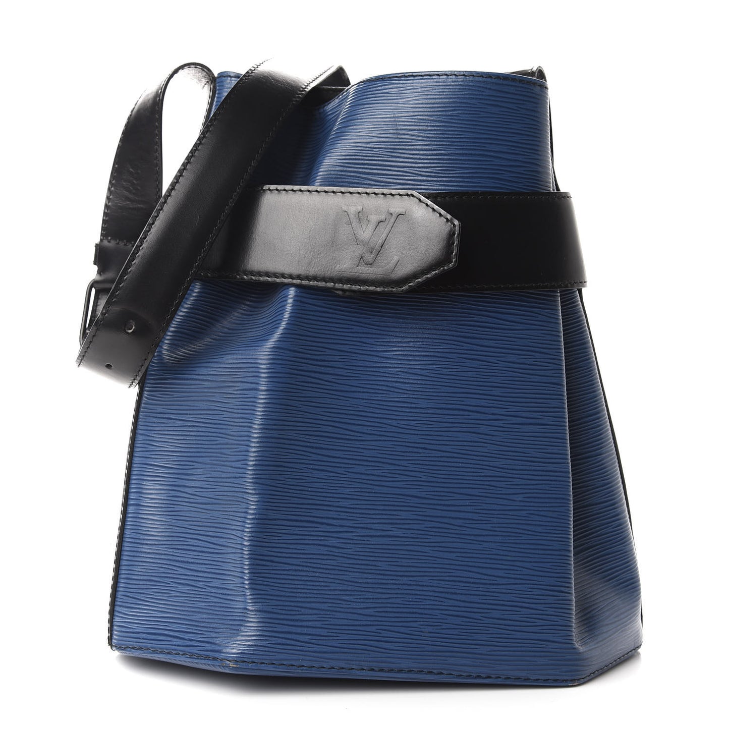 Epi Bi-Color Sac D'Epaule Toledo Black