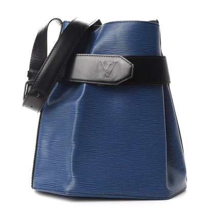 Louis Vuitton Epi Bi-Color Sac D'Epaule Toledo Black 1 of 10