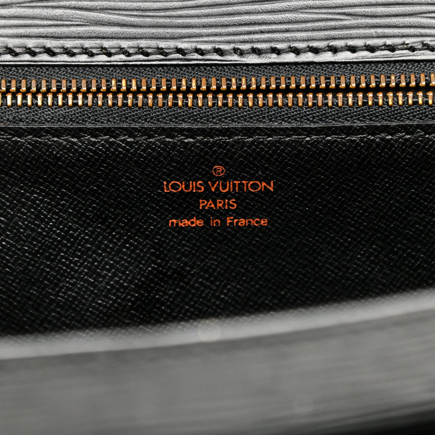 Louis Vuitton Epi Monceau Black 6 of 12
