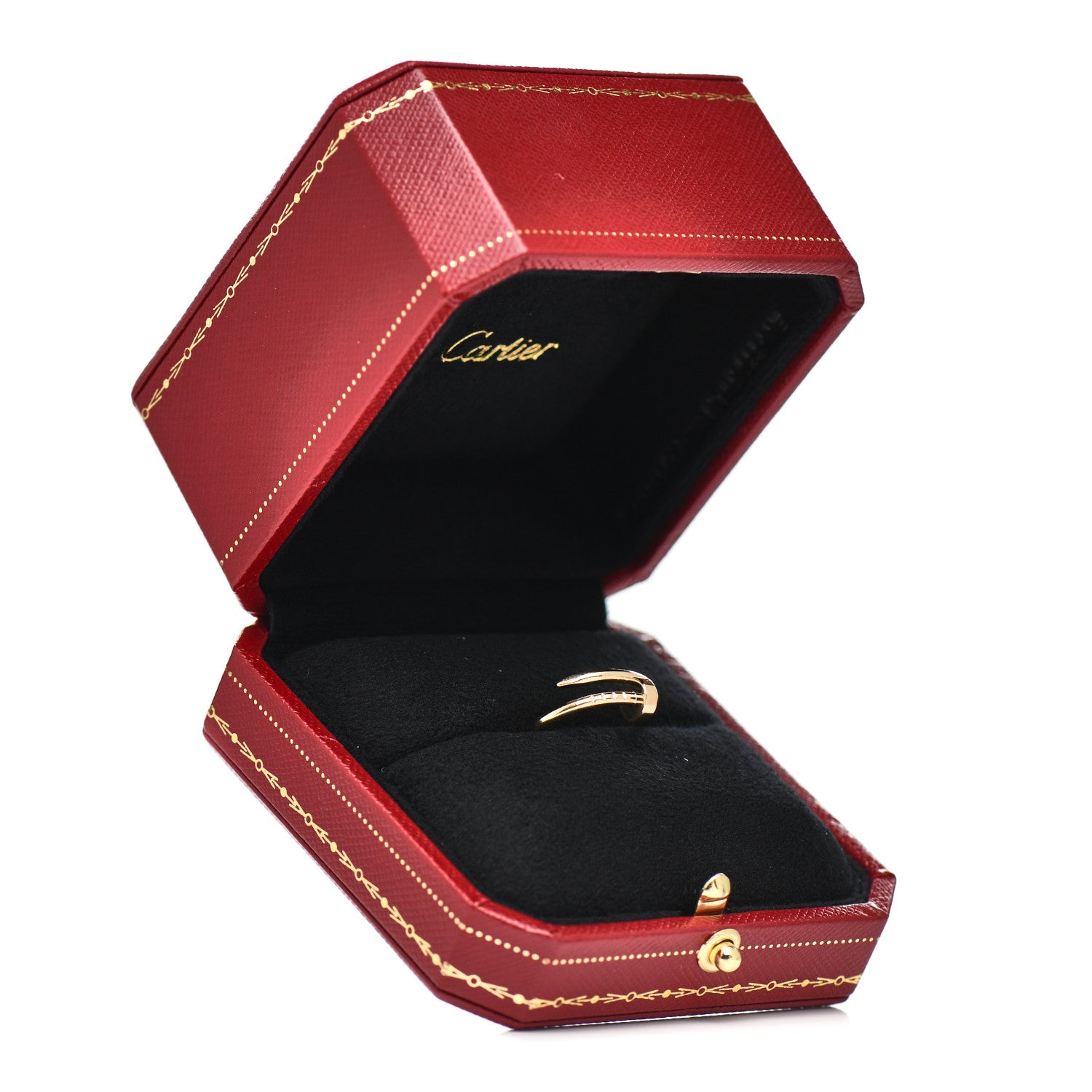 Cartier 18K Yellow Gold Small Juste Un Clou Ring 50 5.25 5 of 5