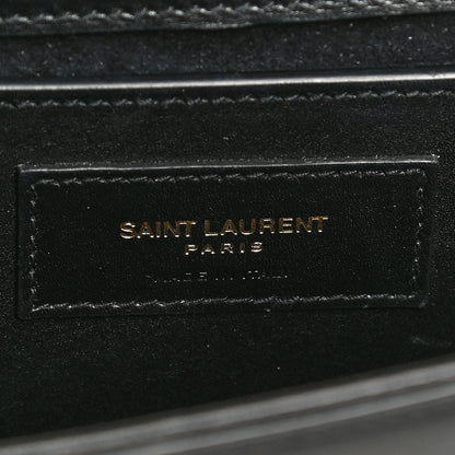 Saint Laurent Calfskin Small Classic Monogram Kate Tassel Satchel Black 6 of 13