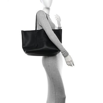 Saint Laurent Calfskin Large Shopping Tote Black 3 of 12