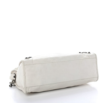 Balenciaga Chevre Classic Hardware City White 3 of 4