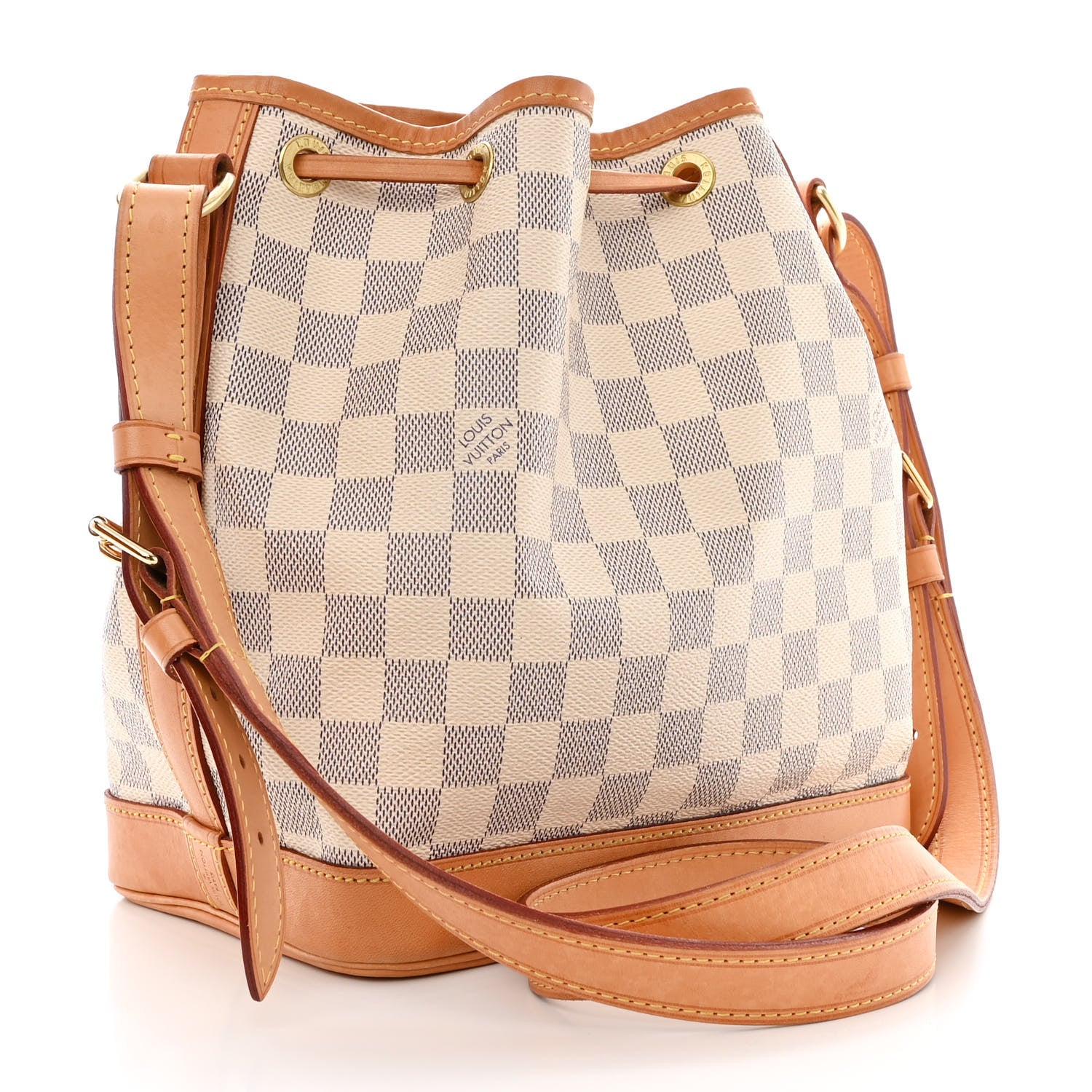 Louis Vuitton Damier Azur Noe BB 3 of 10