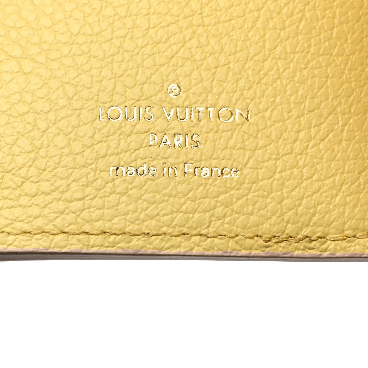 LOUIS VUITTON Empreinte Monogram Spring In The City Victorine Wallet Pink Beige Yellow