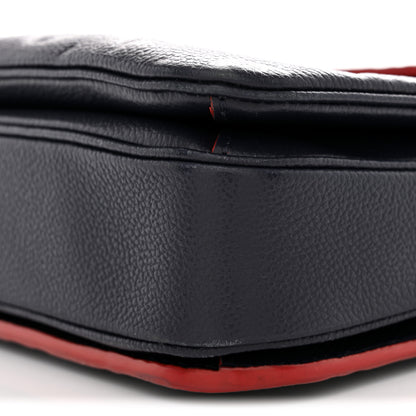Louis Vuitton Empreinte Pochette Metis Marine Rouge 9 of 12
