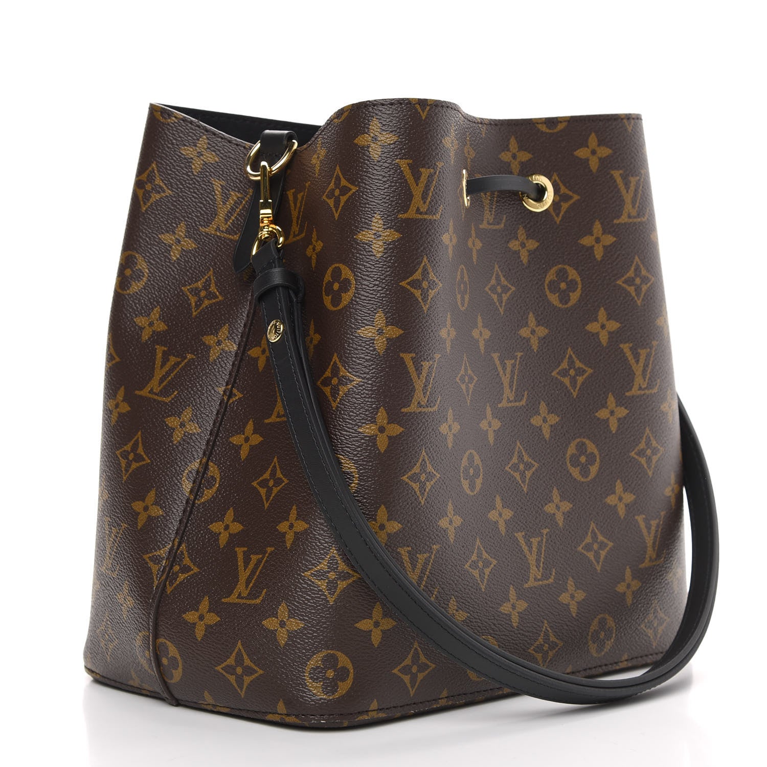 Louis Vuitton Monogram Neonoe MM Black 3 of 8