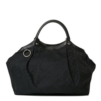 Gucci Monogram Large Sukey Black 1 of 8