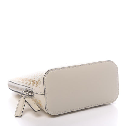 Gucci X SEGA Calfskin GUCCY Stars Mini Dome Shoulder Bag Mystic White Gold 4 of 10