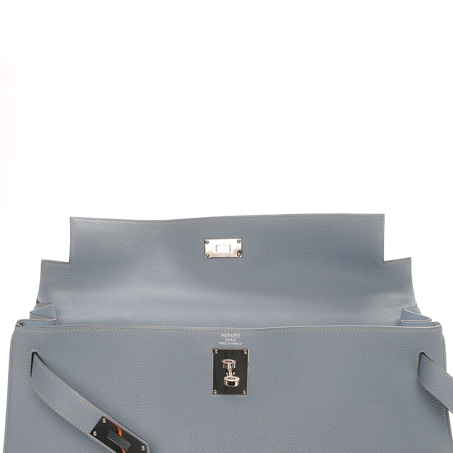 Togo Shoulder Kelly 40 Bleu Lin