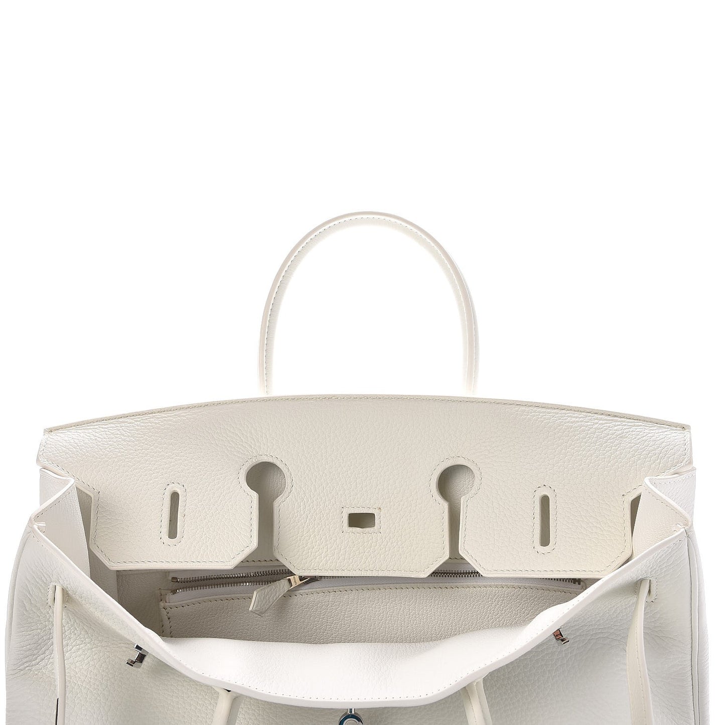 Taurillon Clemence Birkin 35 White